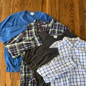 Old Navy XXL 2 Button down + 2 Sweater bundle